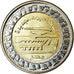 Coin, Egypt, Pound, 2019/AH1440, Nouveaux ponts d'Assiout, MS(63), Bi-Metallic