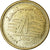 Coin, Egypt, 50 Piastres, 2019/AH1440, Réseau routier, MS(63), Brass plated