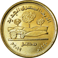 Coin, Egypt, 50 Piastres, 2019/AH1440, Nouvelle campagne égyptienne, MS(63)