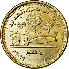 Coin, Egypt, 50 Piastres, 2019/AH1440, Nouvelle campagne égyptienne, MS(63)