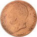 Monaco, Honore V, 5 Centimes, Cinq, 1837, Monaco, F(12-15), Copper, KM:95.2a