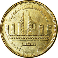 Monnaie, Égypte, 50 Piastres, 2019/AH1440, Alamain, SPL, Brass plated steel