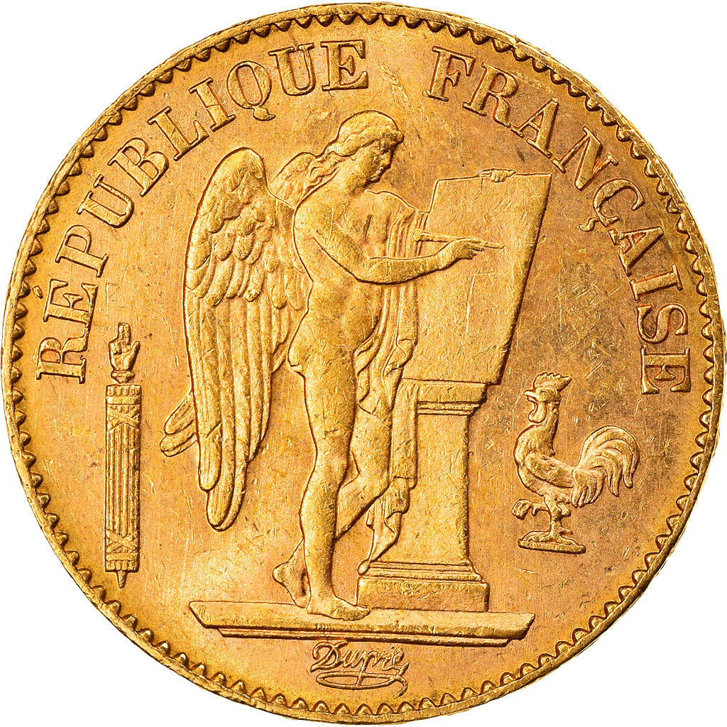 Moneda, Francia, Génie, 20 Francs, 1894, Paris, EBC, Oro, KM:825, Gadoury:1063