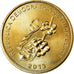 Coin, EAST TIMOR, 50 Centavos, 2013, Lisbon, MS(63), Nickel-brass, KM:5