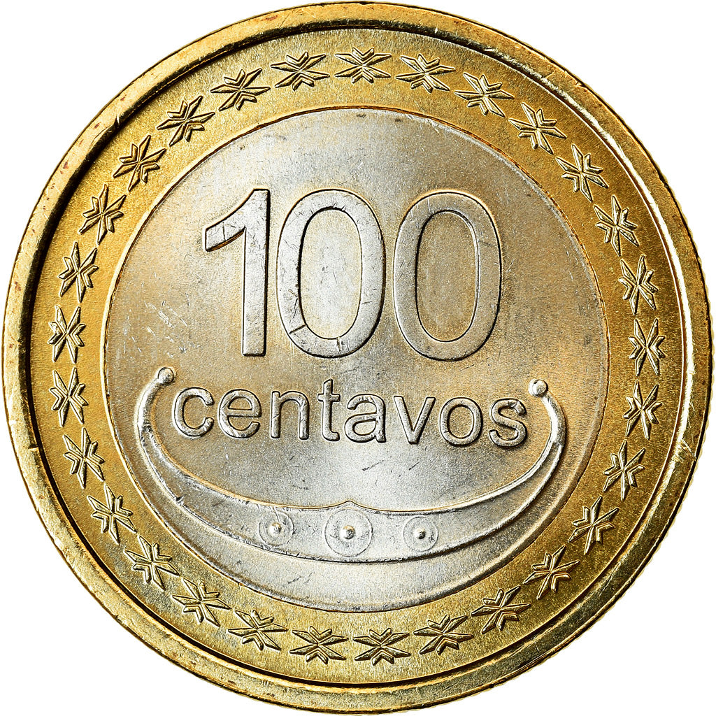 Coin, EAST TIMOR, 100 Centavos, 2012, Lisbon, MS(63), Bi-Metallic, KM:6