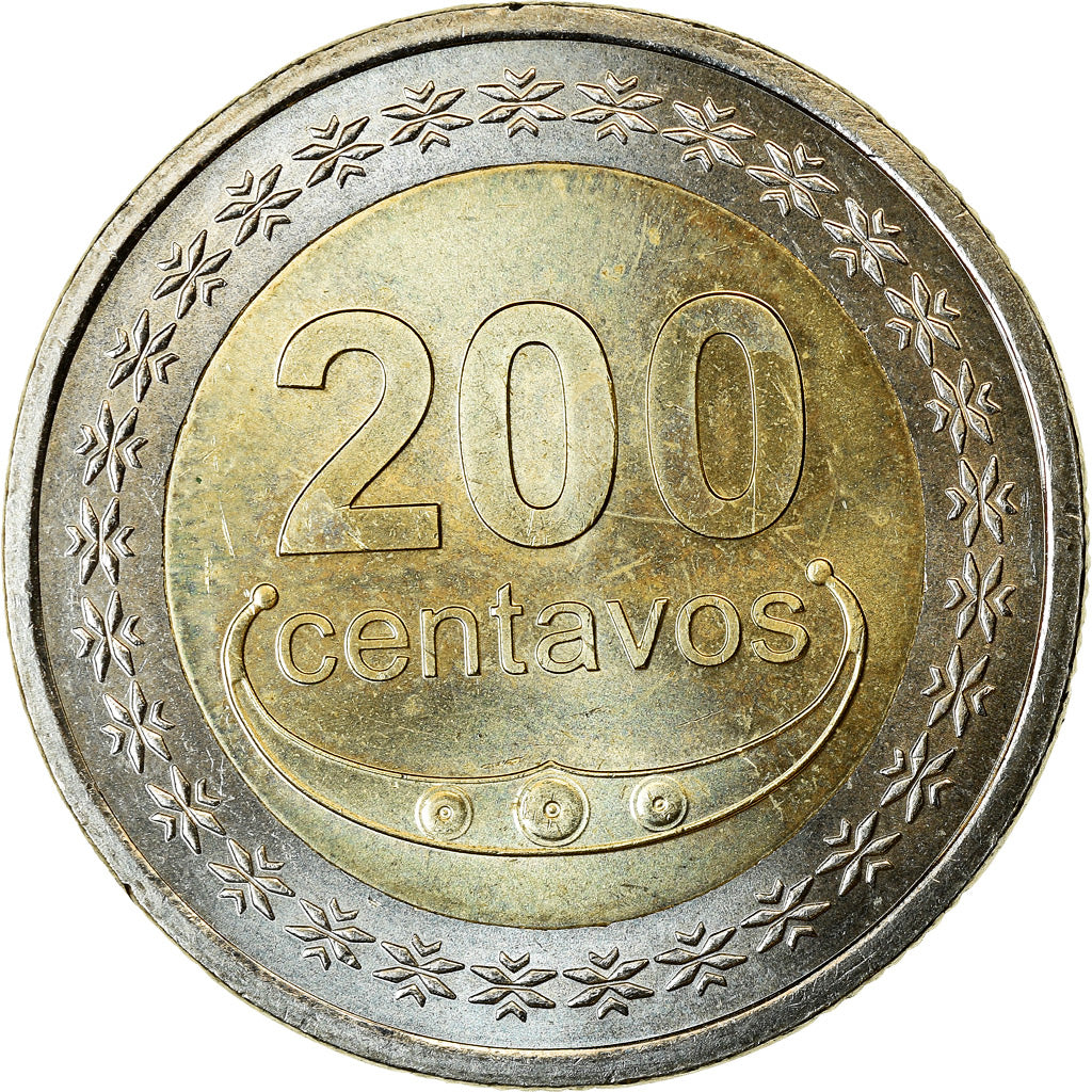 Moeda, TIMOR-LESTE, 200 Centavos, 2017, Lisbon, MS(63), Bimetálico, KM:7