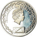 Moneta, Tokelau, 20 Cents, 2012, MS(63), Miedzionikiel