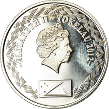 Coin, Tokelau, 20 Cents, 2012, MS(63), Cupro-nickel