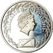 Coin, Tokelau, 20 Cents, 2012, MS(63), Cupro-nickel