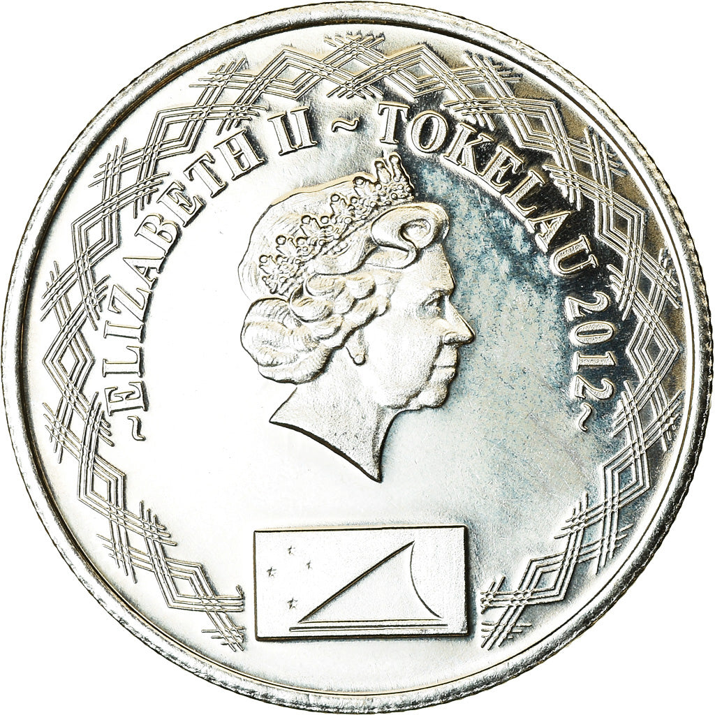 Münze, Tokelau, 10 Cents, 2012, UNZ, Cupro-nickel