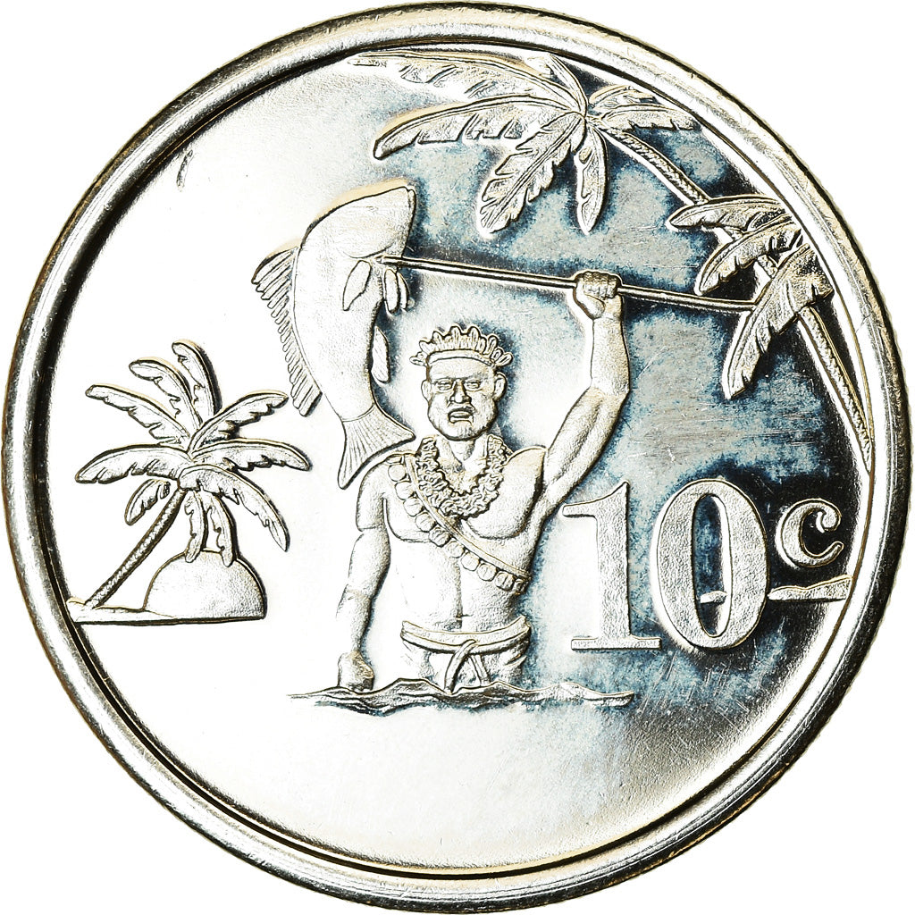 Münze, Tokelau, 10 Cents, 2012, UNZ, Cupro-nickel