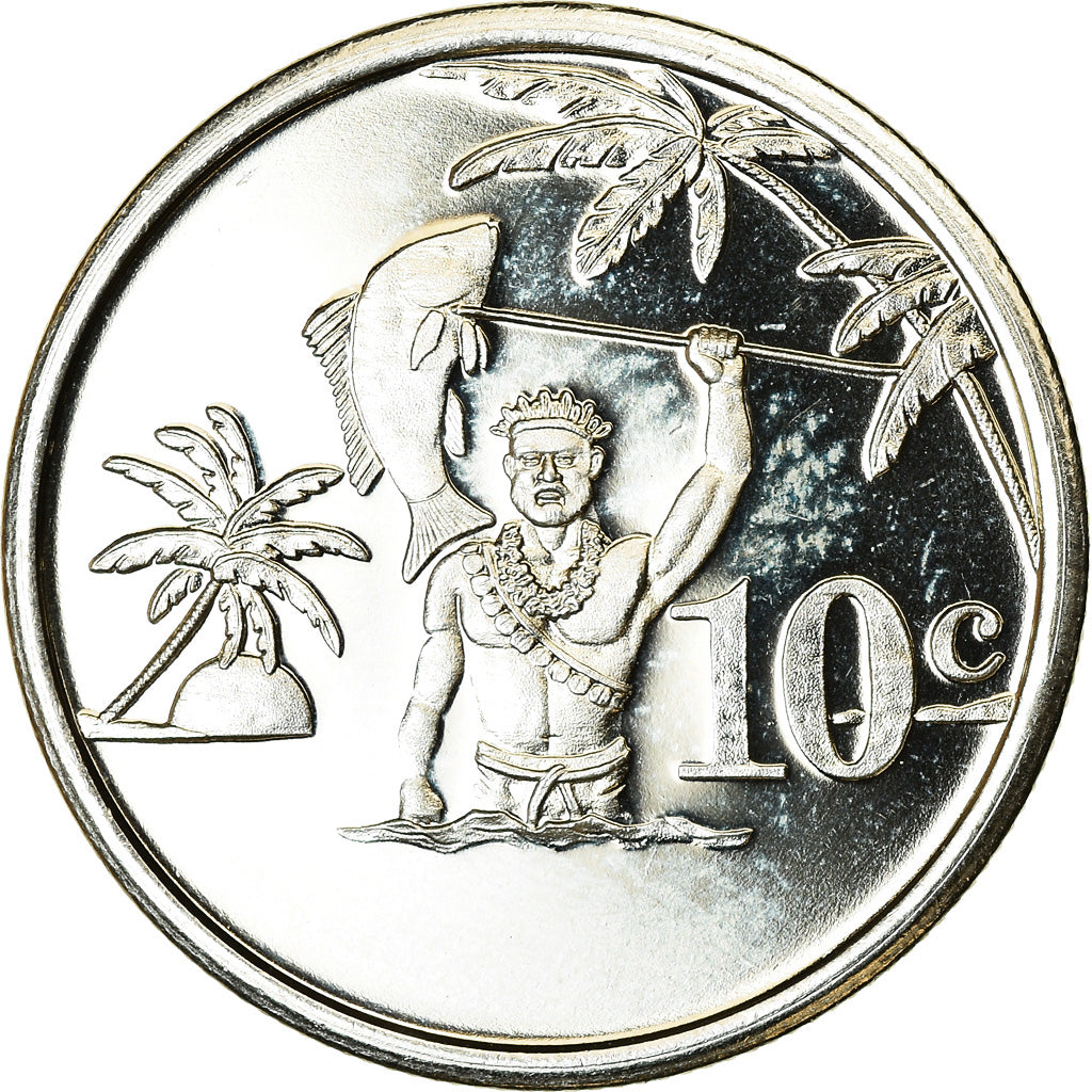 Coin, Tokelau, 10 Cents, 2012, MS(63), Cupro-nickel