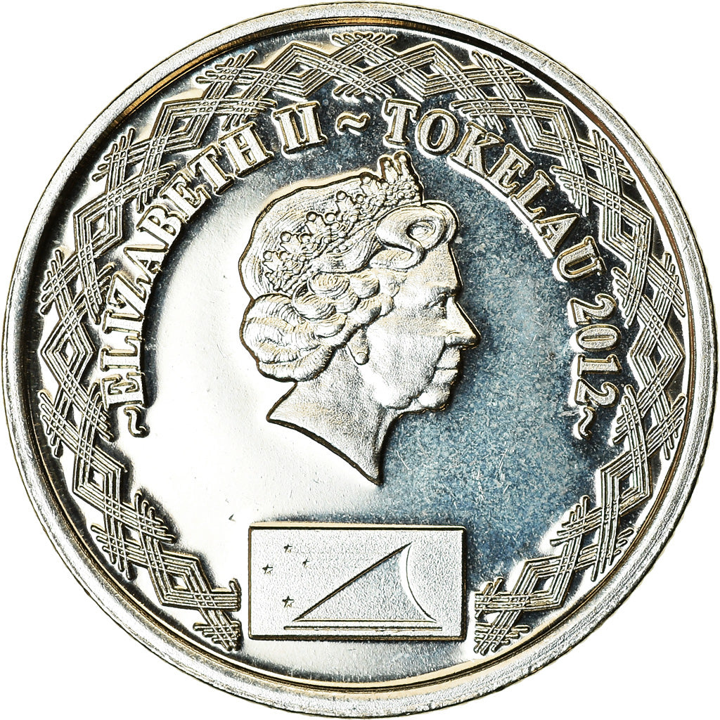 Coin, Tokelau, 5 Cents, 2012, MS(63), Cupro-nickel