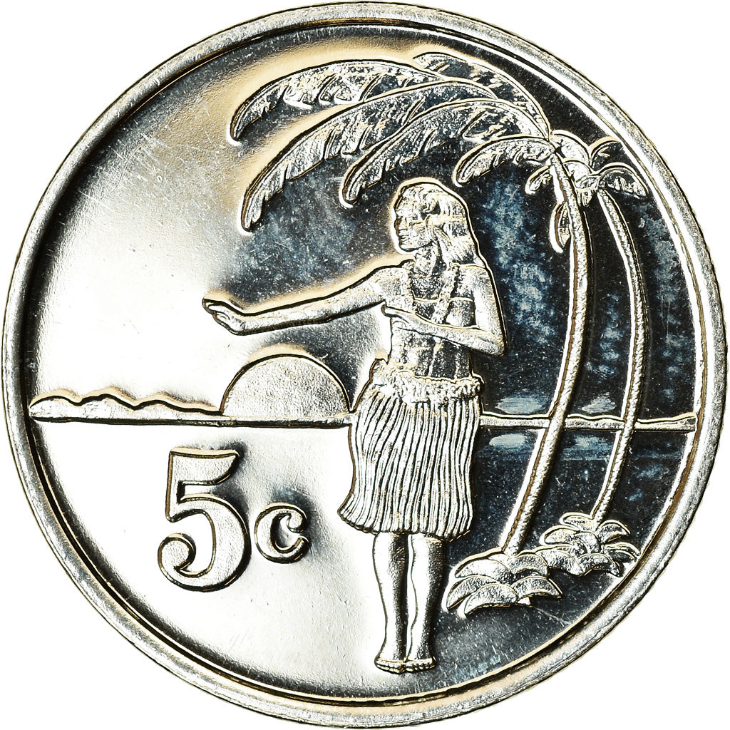 Coin, Tokelau, 5 Cents, 2012, MS(63), Cupro-nickel