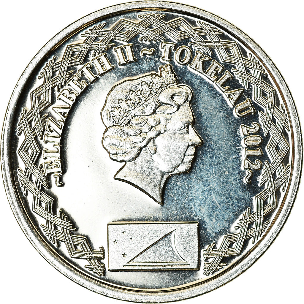 Coin, Tokelau, 5 Cents, 2012, MS(63), Cupro-nickel