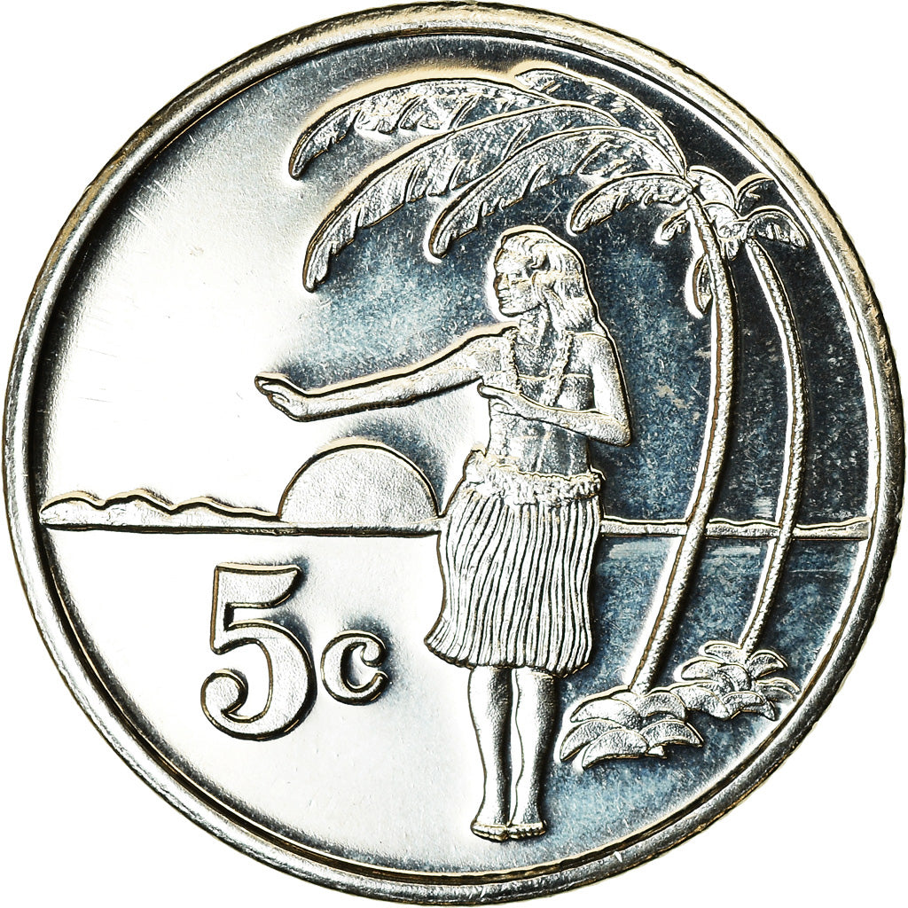 Coin, Tokelau, 5 Cents, 2012, MS(63), Cupro-nickel