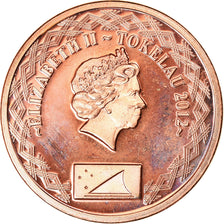 Moneta, Tokelau, 2 Cents, 2012, MS(63), Bronze