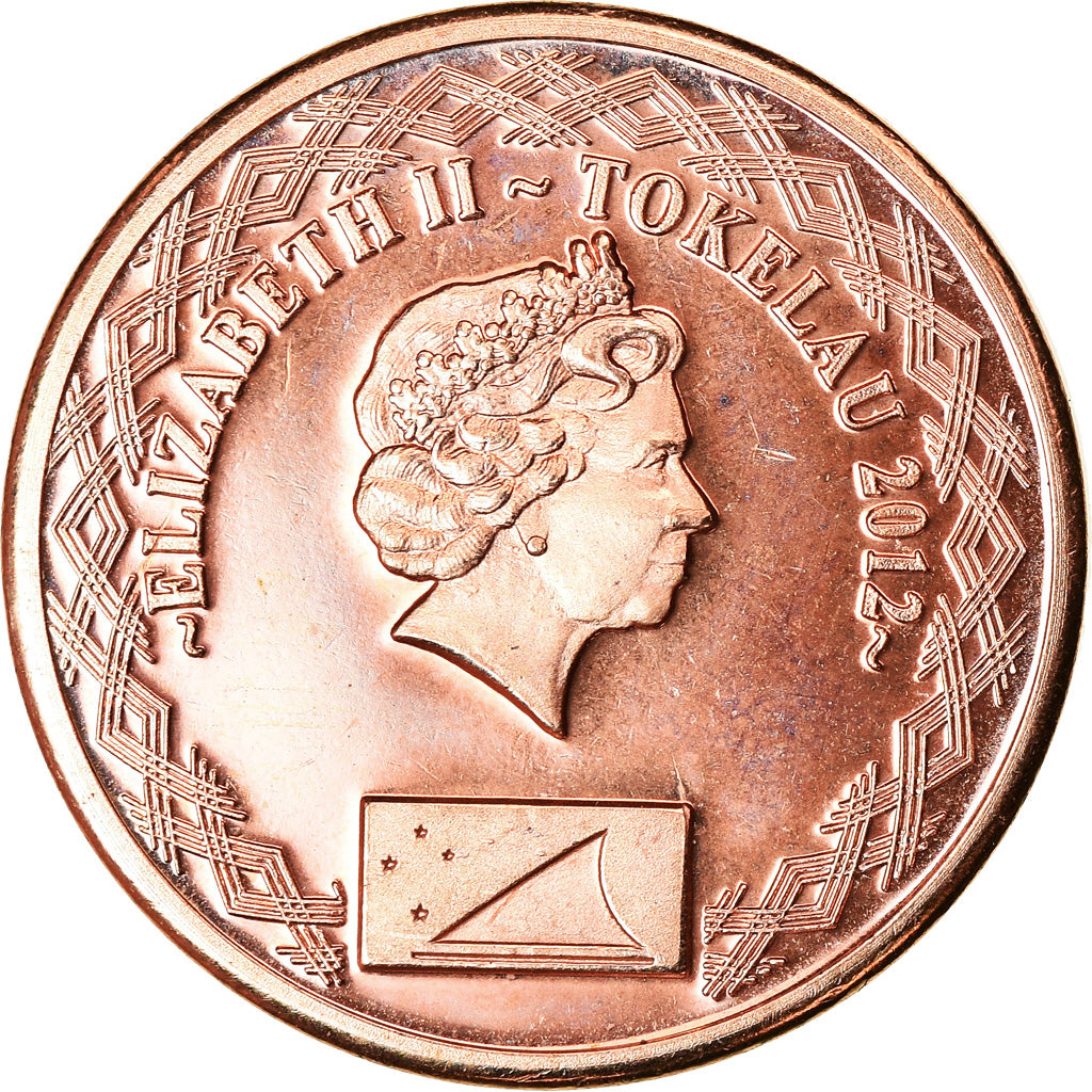 Moneta, Tokelau, 2 Cents, 2012, SPL, Bronzo