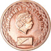 Moneta, Tokelau, 2 Cents, 2012, MS(63), Bronze