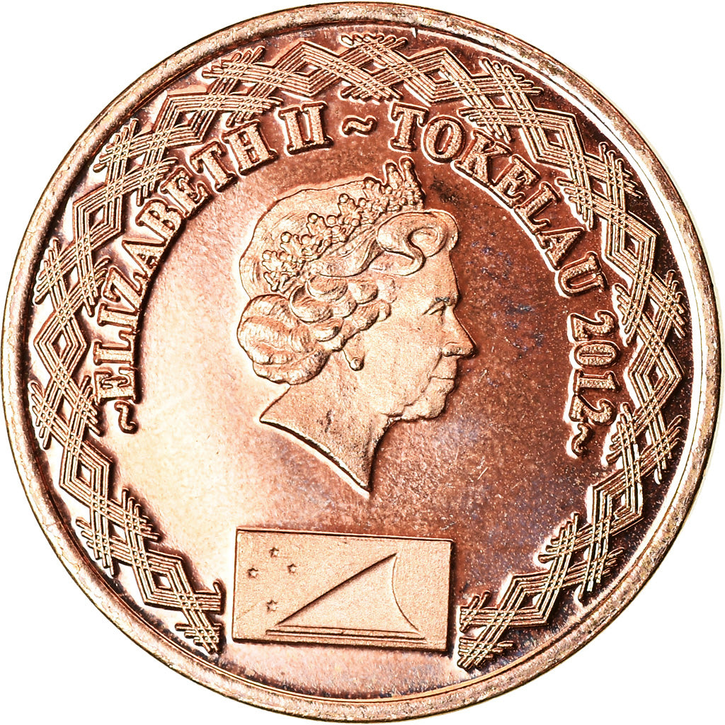 Moneta, Tokelau, Cent, 2012, MS(63), Bronze