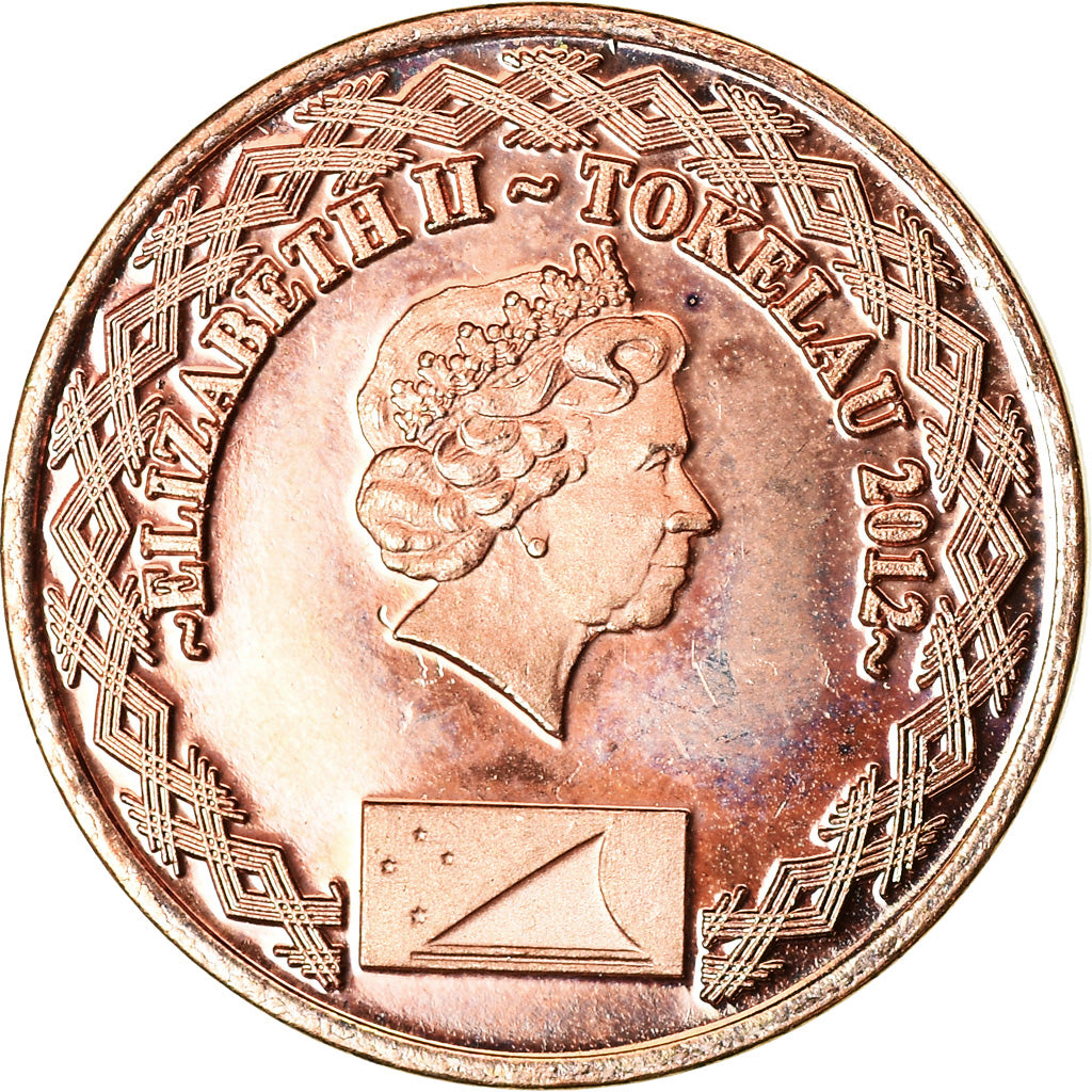 Moneta, Tokelau, Cent, 2012, MS(63), Bronze