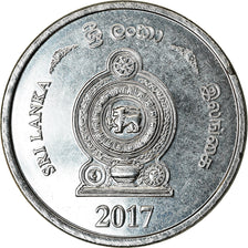 Coin, Sri Lanka, Rupee, 2017, MS(63), Stainless Steel
