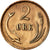 Coin, Denmark, Christian IX, 2 Öre, 1875, AU(50-53), Bronze, KM:793.1