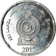 Coin, Sri Lanka, 2 Rupees, 2017, MS(63), Stainless Steel