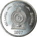 Munten, Sri Lanka, 5 Rupees, 2017, UNC-, Stainless Steel