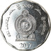 Moneta, Sri Lanka, 10 Rupees, 2017, MS(63), Stal nierdzewna