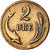 Coin, Denmark, Christian IX, 2 Öre, 1880, EF(40-45), Bronze, KM:793.1