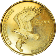 Coin, Australia, 5 Dollars, 2018, Falcon Islands - Balbuzard pêcheur, MS(63)