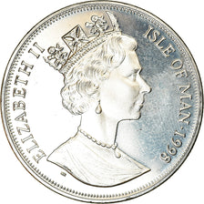 Coin, Isle of Man, Crown, 1998, Pobjoy Mint, Marco Polo, MS(63), Cupro-nickel