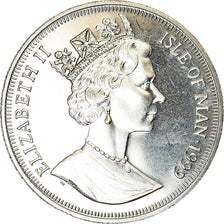 Coin, Isle of Man, Crown, 1999, Pobjoy Mint, Sir  Walter Raleigh, MS(63)