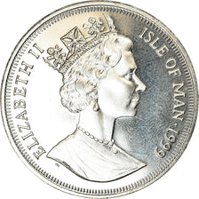 Coin, Isle of Man, Crown, 1999, Pobjoy Mint, Robert Falcon Scott, MS(63)