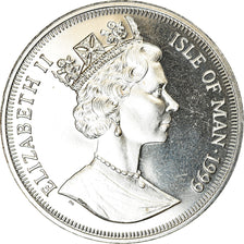 Coin, Isle of Man, Crown, 1999, Pobjoy Mint, Robert Falcon Scott, MS(63)