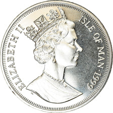 Coin, Isle of Man, Crown, 1999, Pobjoy Mint, Robert Falcon Scott, MS(63)