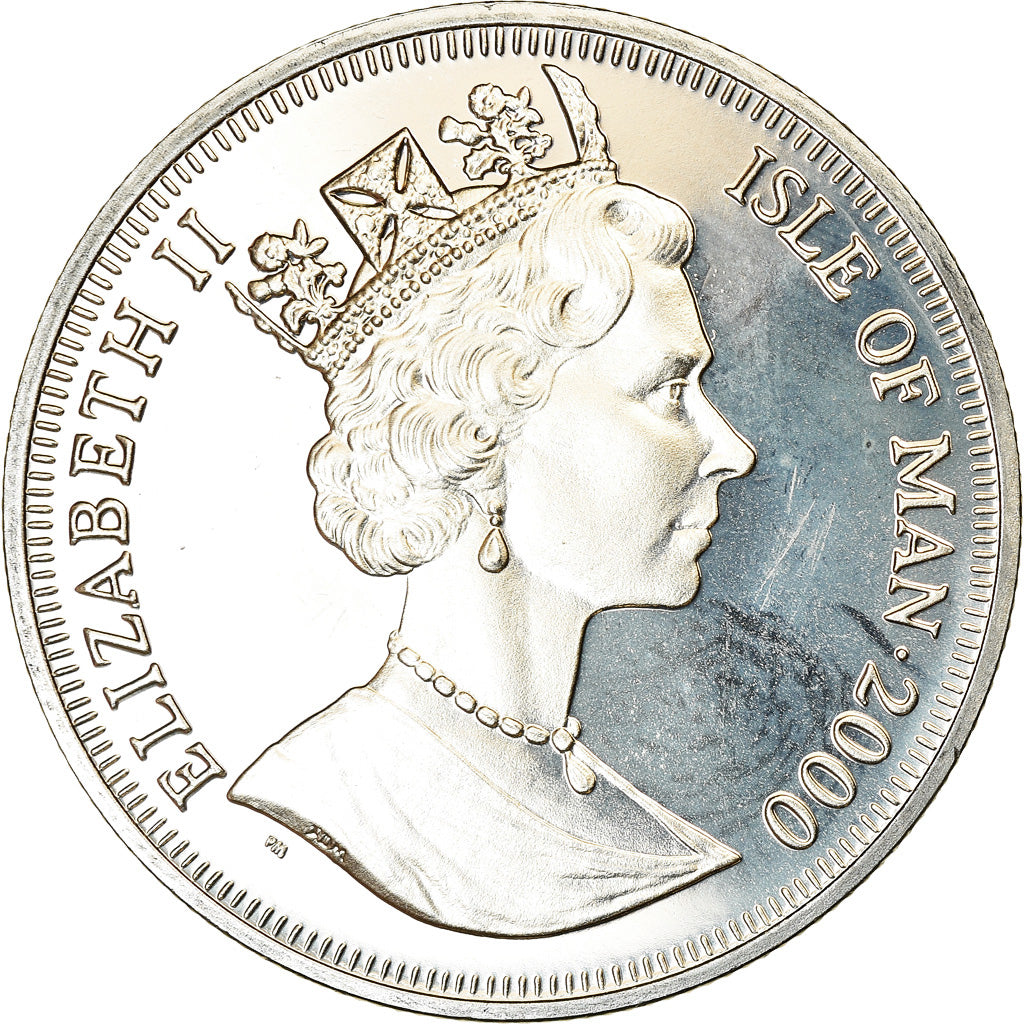 Coin, Isle of Man, Crown, 2000, Pobjoy Mint, Bataille d'Angleterre, MS(63)
