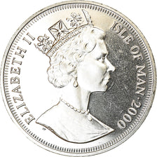 Coin, Isle of Man, Crown, 2000, Pobjoy Mint, Willem Barents, MS(63)