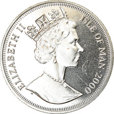 Coin, Isle of Man, Crown, 2000, Pobjoy Mint, Willem Barents, MS(63)