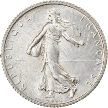 Moeda, França, Semeuse, Franc, 1906, Paris, EF(40-45), Prata, KM:844.1