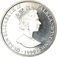 Moneta, Isole Falkland, 2 Pounds, 1999, Sir Ernest Henry Shackleton, SPL