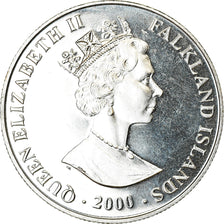 Monnaie, Falkland Islands, 2 Pounds, 2000, Ruée vers l'or - Vicar of Bray, SPL