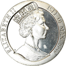 Monnaie, Isle of Man, Crown, 1994, Pobjoy Mint, Année du Chien, SPL