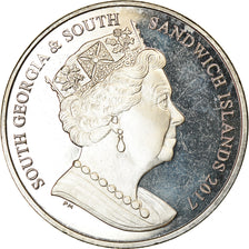 Coin, South Georgia and the South Sandwich Islands, 2 Pounds, 2017