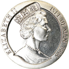 Coin, Isle of Man, Crown, 1998, Pobjoy Mint, Année du Tigre, MS(63)