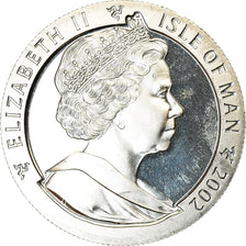 Coin, Isle of Man, Crown, 2002, Pobjoy Mint, Année du Cheval, MS(63)