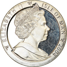 Coin, Isle of Man, Crown, 2004, Pobjoy Mint, Année du Singe, MS(63)