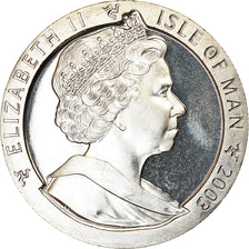 Coin, Isle of Man, Crown, 2003, Pobjoy Mint, Année de la Chèvre, MS(63)