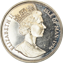 Coin, Isle of Man, Crown, 1996, Pobjoy Mint, La légende d'Arthur - Sir
